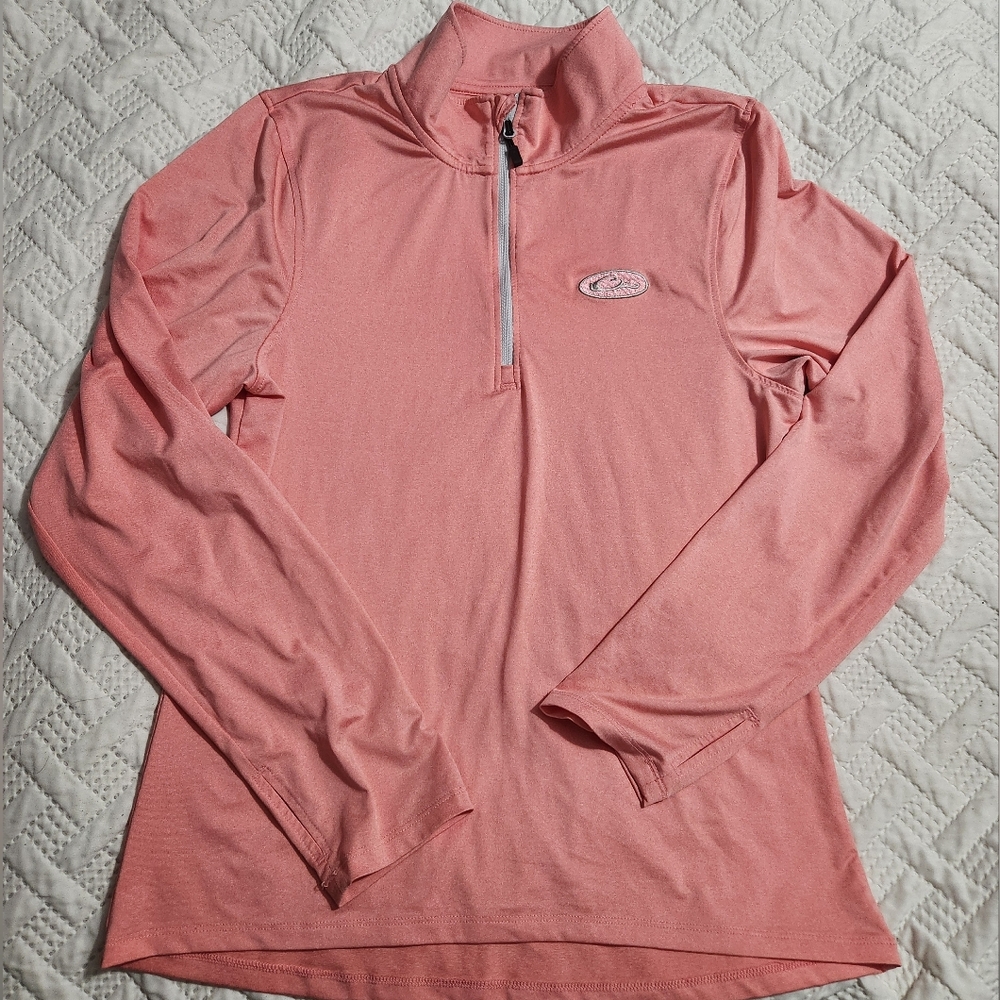 Lady Drake Waterfowl Systems Long Sleeve Quarter-Zip Top NWOT